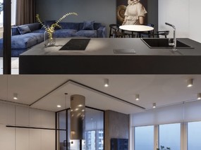 融创一号公寓丨60平方现代简约装修