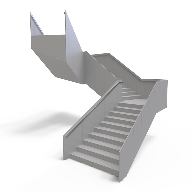 折线楼梯|全钢系列
