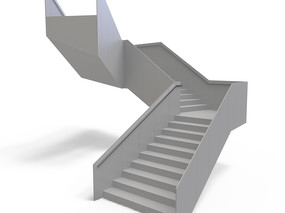 折线楼梯|全钢系列