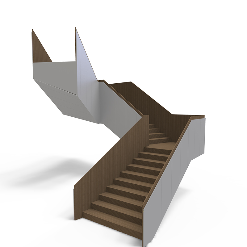 异形楼梯 | 钢木系列
