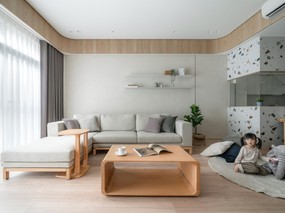 木介空间设计 | 简单木色调，刚刚好的温馨暖宅！