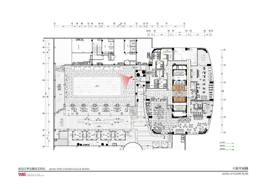 《YANG设计-杨邦胜 - 南京江宁金鹰尚美酒店》方案+效果图+CAD施工图/文件+物料+平面图