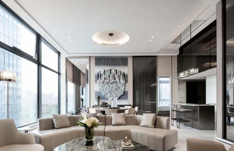 GFD广飞设计 | 温雅大平层公寓，惬意生活，比诗更浪漫！