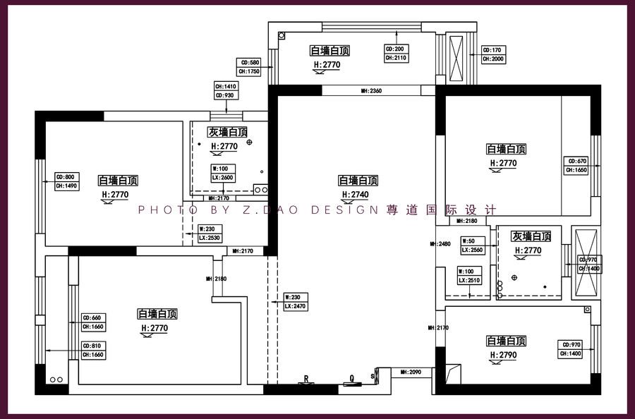 尊道国际设计|合肥银杏尚郡现代轻奢风格装修设计，清澈的爱