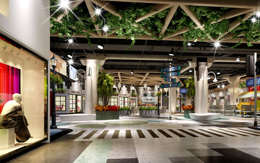 海纳城仓储式休闲购物公园一体化设计