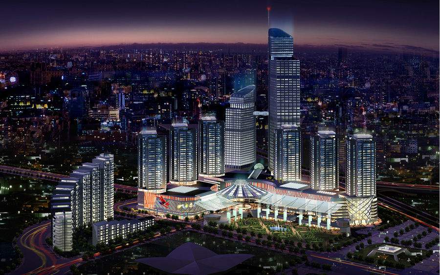 中华新城商业综合体规划设计