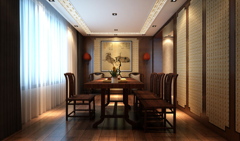 西安中式办公室设计该如何挑选家具