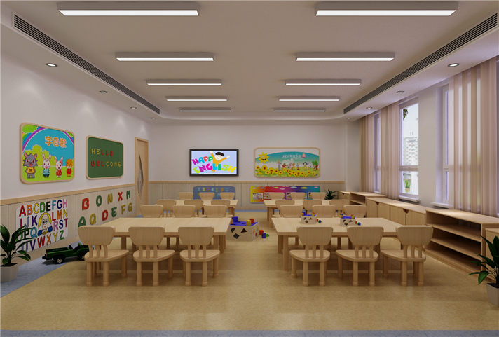 西安幼儿园活动室应该如何进行软装设计