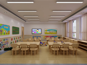 西安幼儿园活动室应该如何进行软装设计