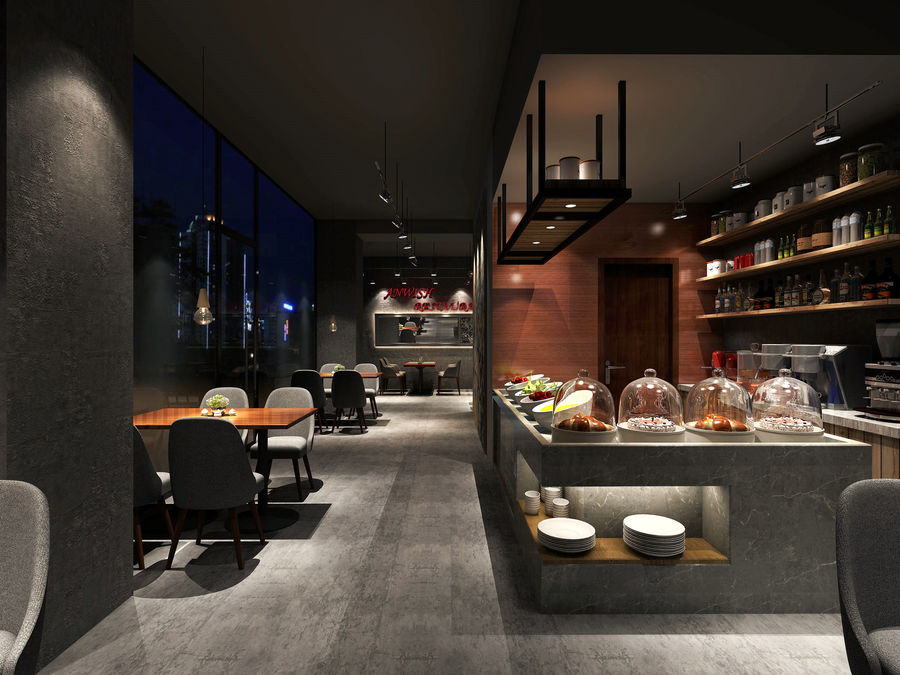 中式酒店餐廳