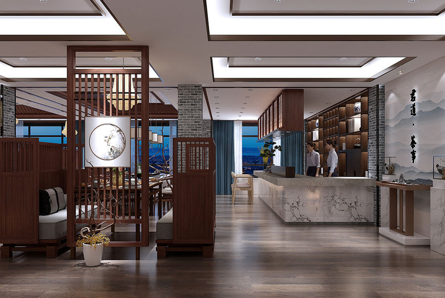 中式酒店餐廳