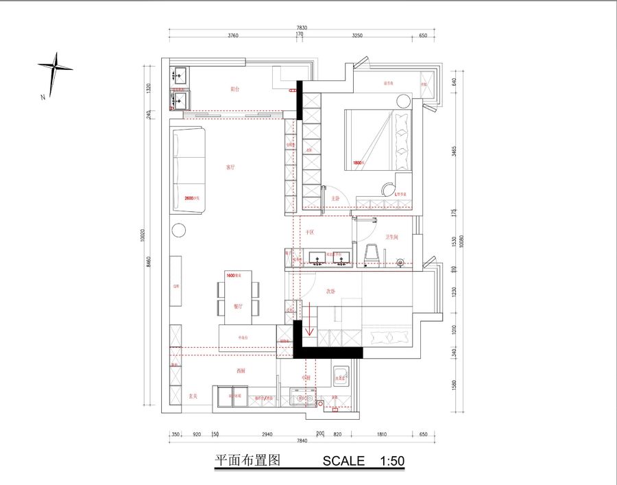 LDK一体化原木奶油色，住进杂志里的家