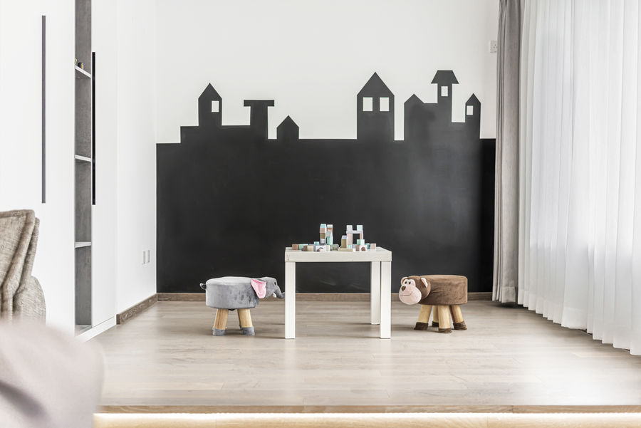 『恩杰设计』| 家有萌娃必看，你的家里需要一面黑板漆。