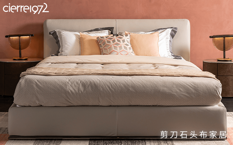  超美超温柔的CIERRE床，打造奢华舒适的卧室空间 