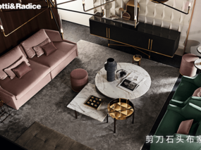  现代轻奢沙发，Gallotti&Radice的无限创意不只在玻璃 