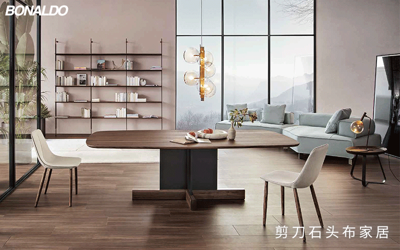 这几个现代轻奢风格餐桌椅品牌 完美契合优雅的生活态度