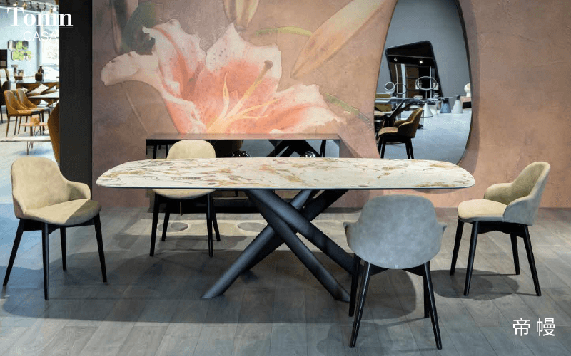 这三款现代轻奢进口大理石餐桌  精致优雅 颜值超高！