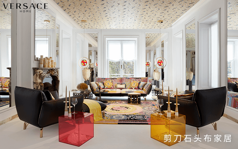  国际知名家具VERSACE HOME，诠释奢华优雅的艺术格调 