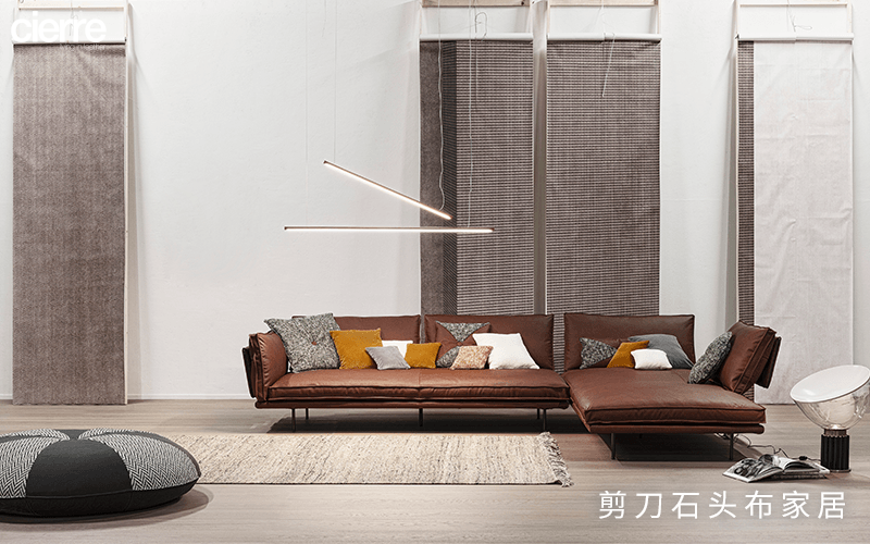  意大利Cierre沙发，皮革家具的完美表达 
