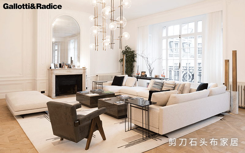  简约轻奢家具，Gallotti&Radice演绎极致艺术感 