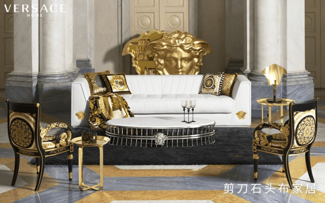 带来最具奢丽的极致诱惑 Versace Home沙发产品图