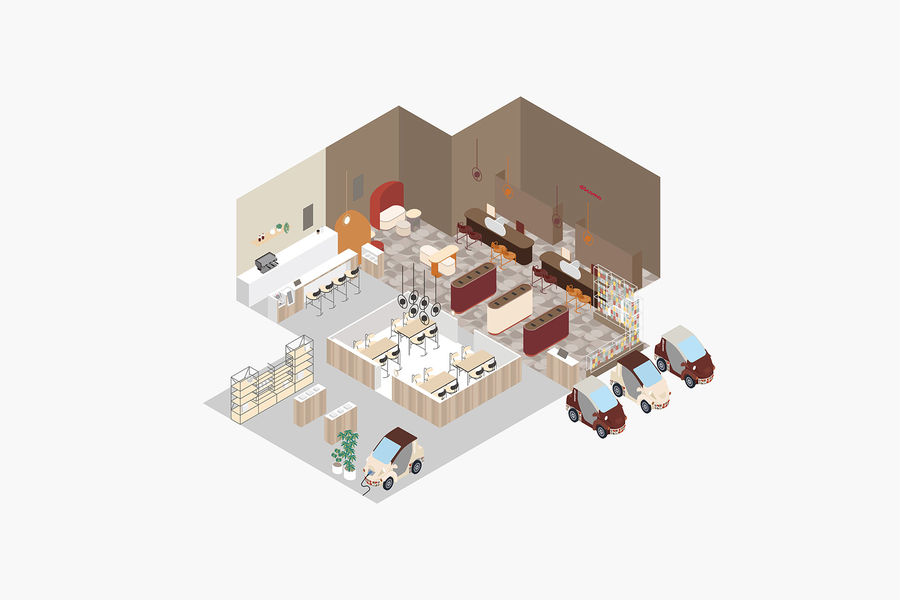 nendo | 日本·docomo新零售体验店设计