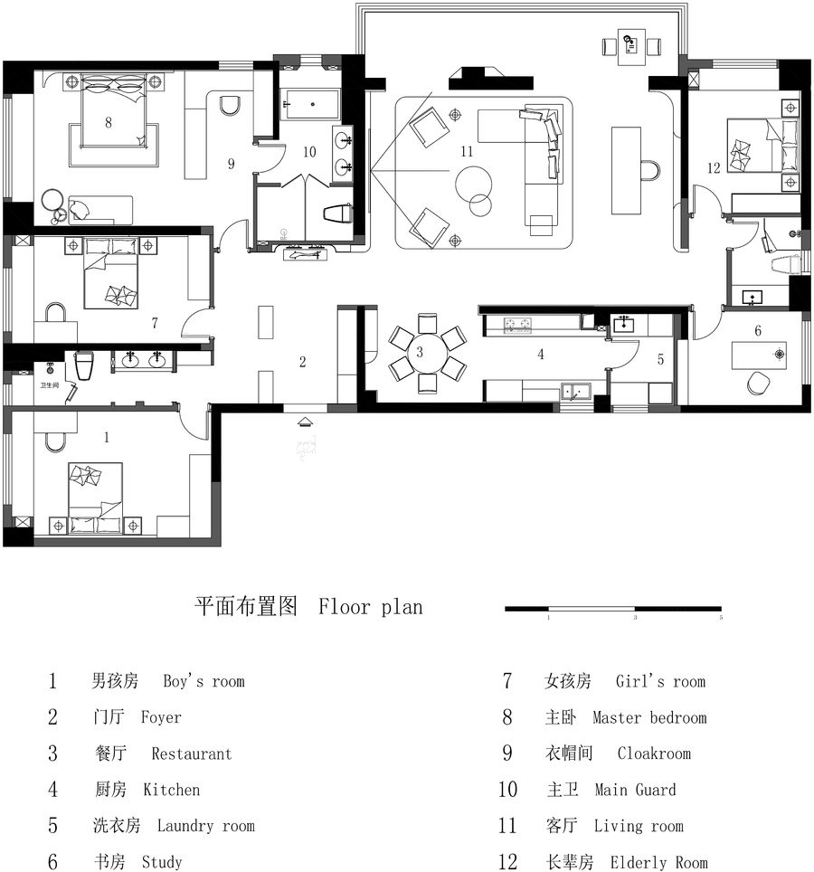 众合铂纳设计┃极简诗意的优雅空间