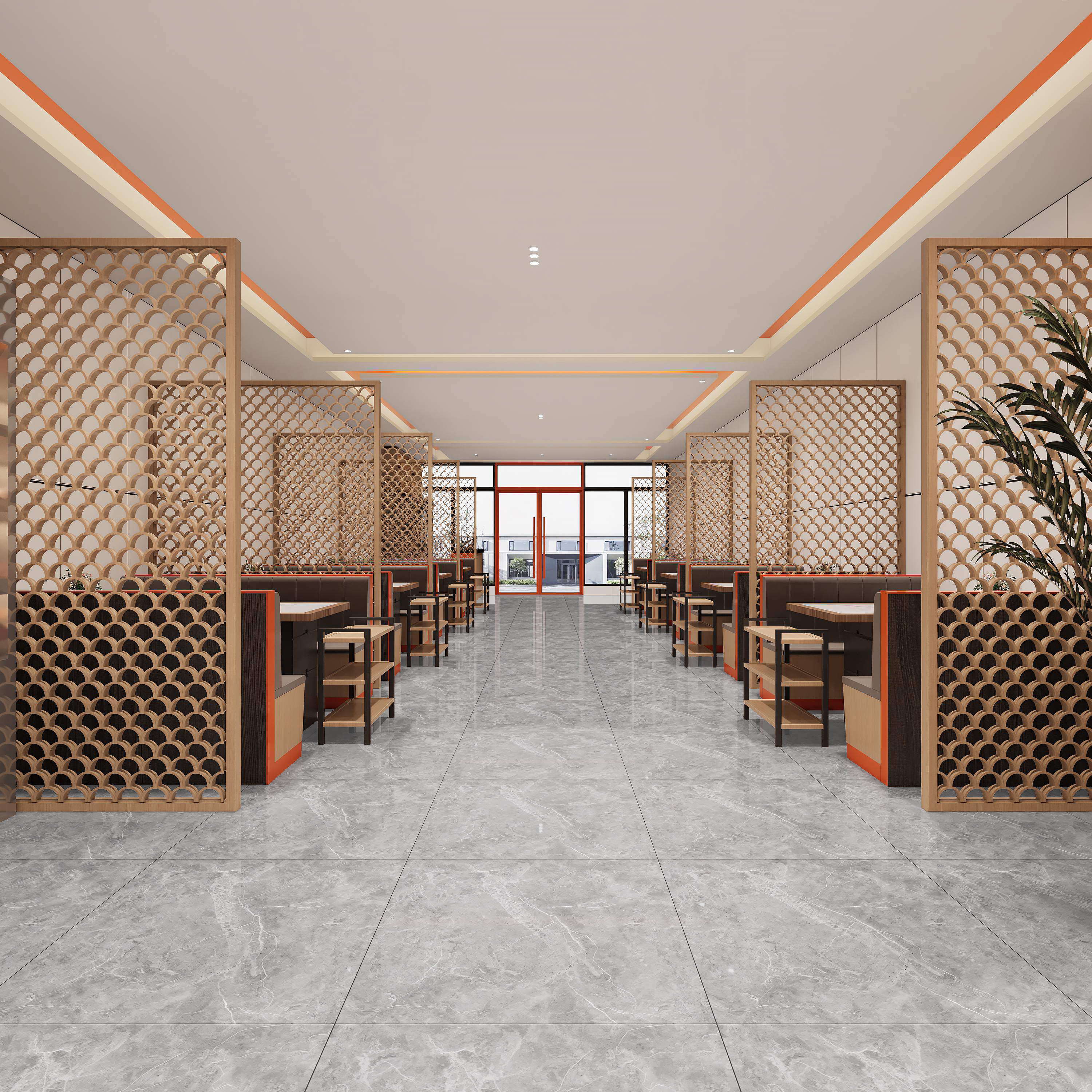 新中式火锅店
