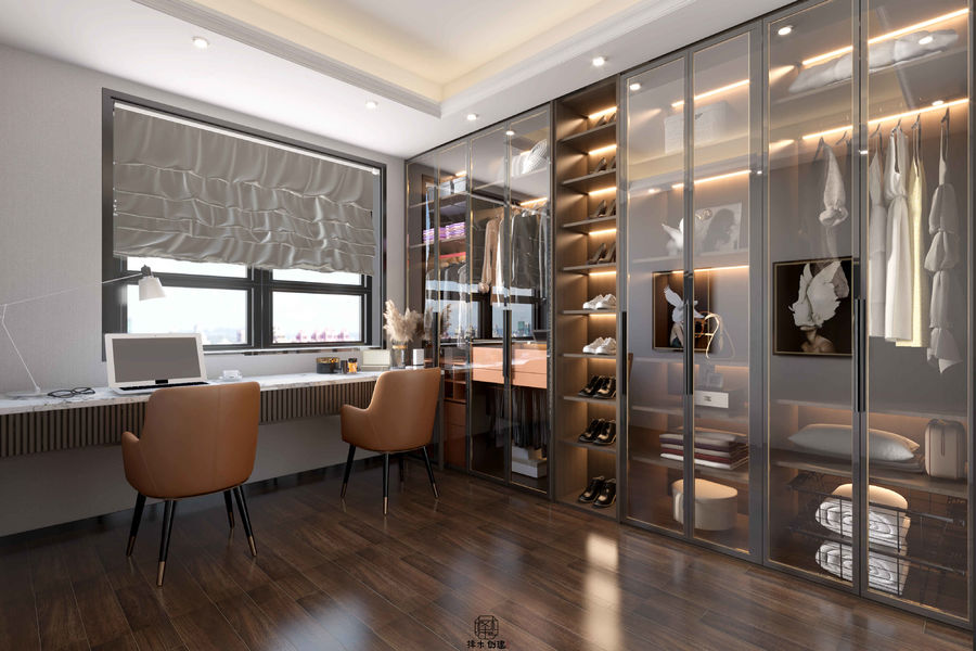 新中式客餐厅——择木创建设计表现