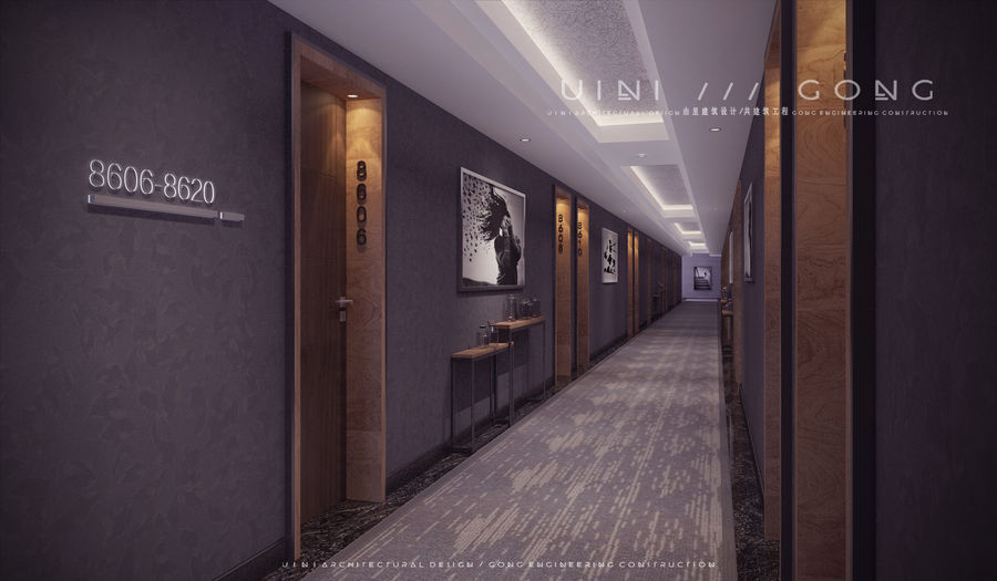 由里建筑設計|酒店、會所  廣州晨龍168酒店