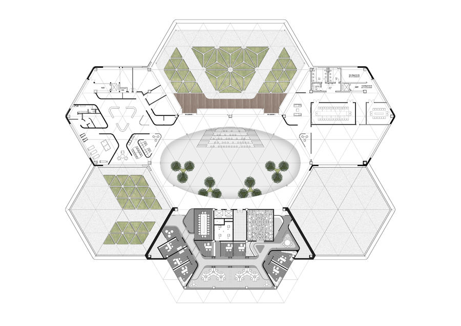 上凡建筑 | 点云生物眉山总部