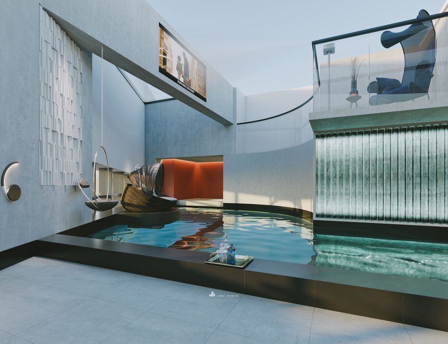 Corona Renderer 工裝酒吧