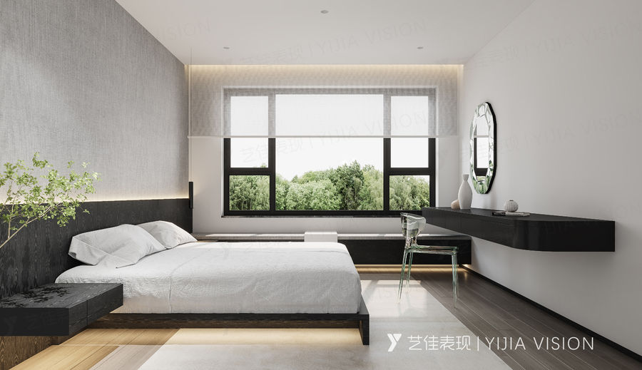 現代風格黑白表現