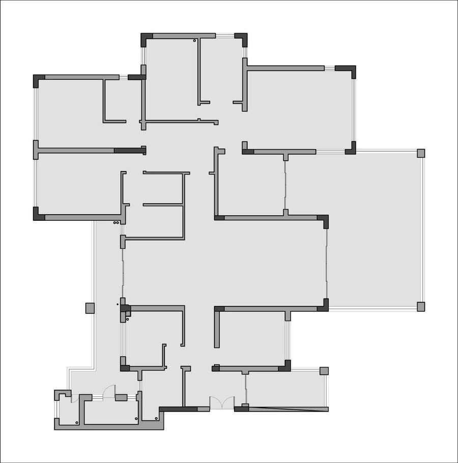 和尊設(shè)計HR·HOME丨400m2大平層全案托管