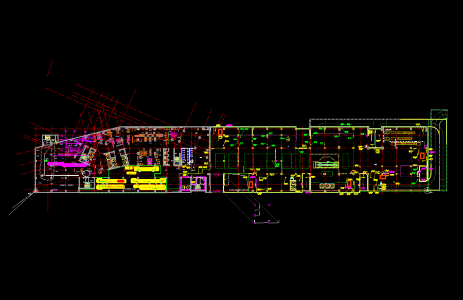 《HOK建筑师事务所-三里屯通盈中心 商业&建筑》设计方案+效果图+CAD施工图