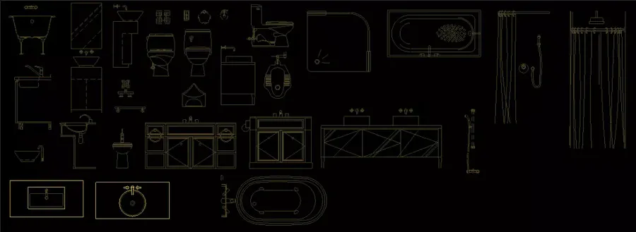 【积分商城产品介绍】CAD图库丨欧式常用CAD图库图块