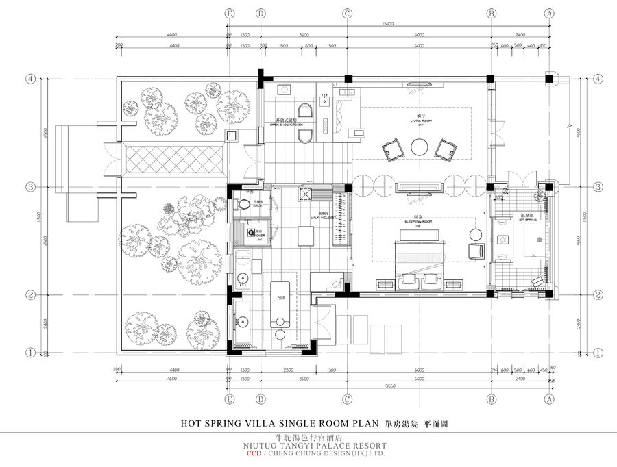 《CCD--陳厚夫--牛駝湯邑行宮酒店》設計概念方案+3d效果圖+建筑平面圖