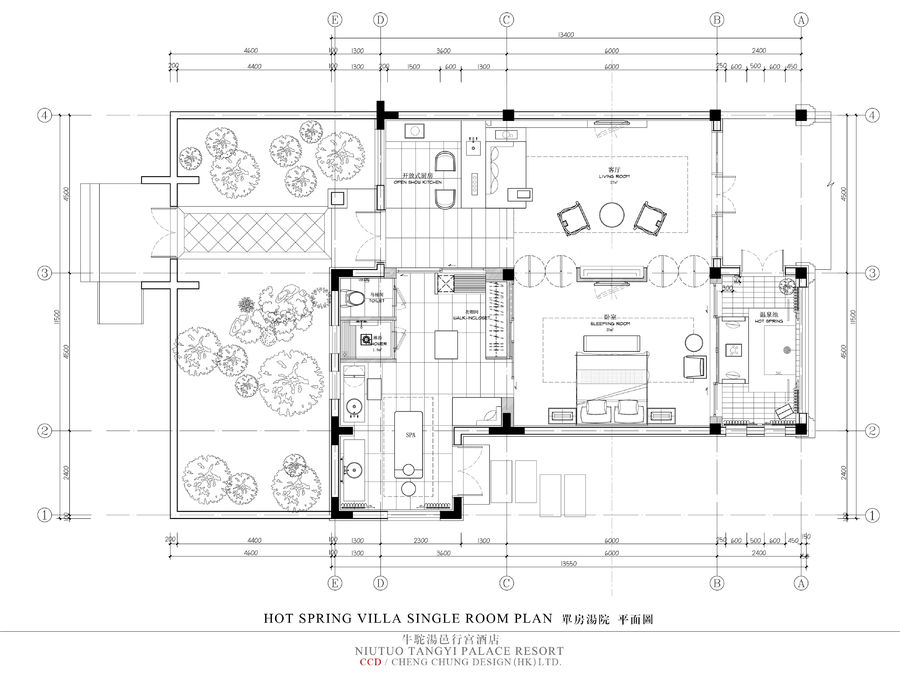 《CCD--陈厚夫--牛驼汤邑行宫酒店》设计概念方案+3d效果图+建筑平面图