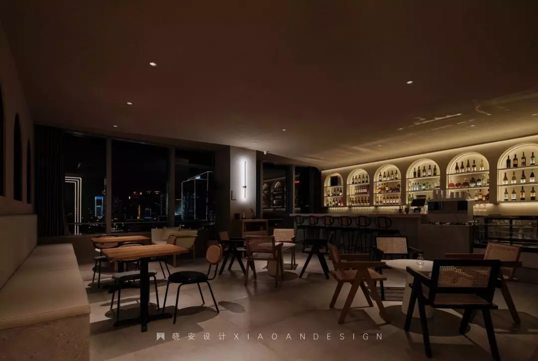 晓安设计丨苏州第一高楼上的精品酒吧