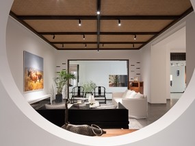 尤格设计丨现代语境演绎传统红木展厅