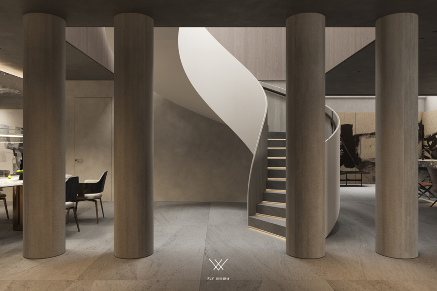首发作品丨菲拉设计丨新昌玫瑰园意式别墅 探寻多重属性的理想之家