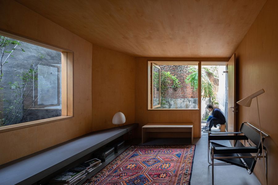 MOU建筑工社 | 秘密小通道放大空間-16號住宅