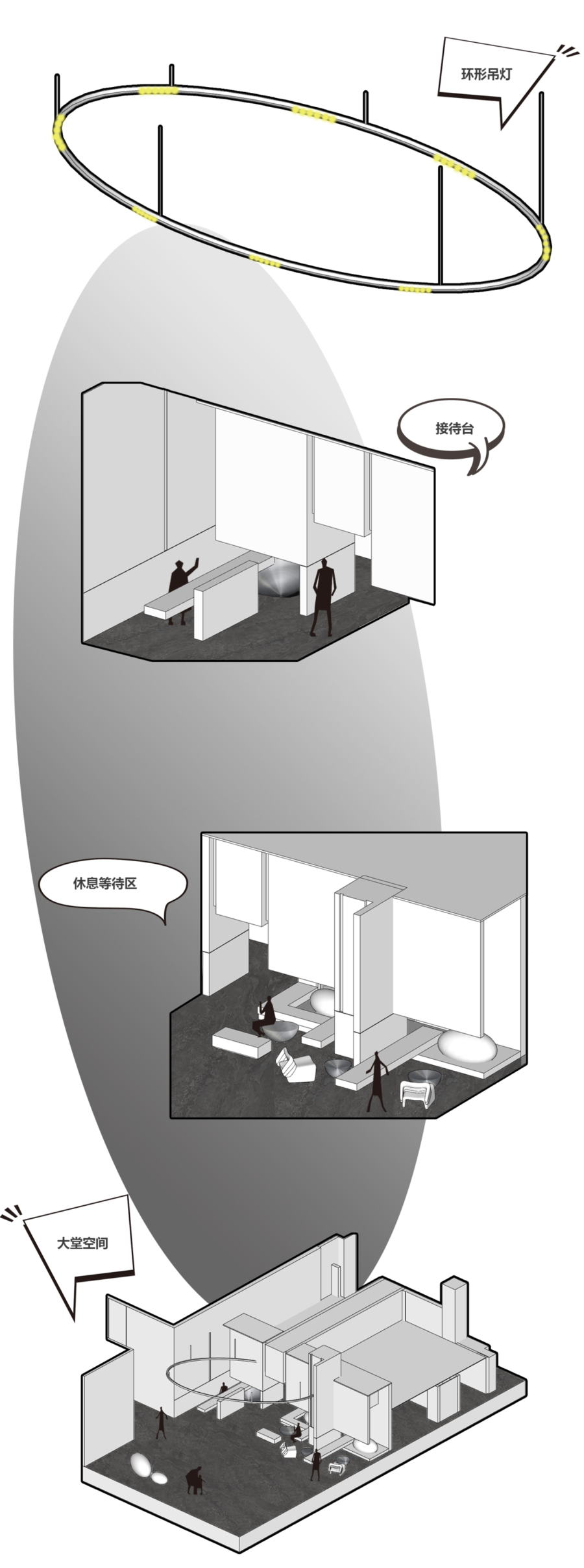 DAS大森｜和光同尘,与时舒卷——粤港湾华堂里 · 展示公区