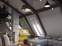 巴黎阁楼公寓设计,充分展现灵动之美