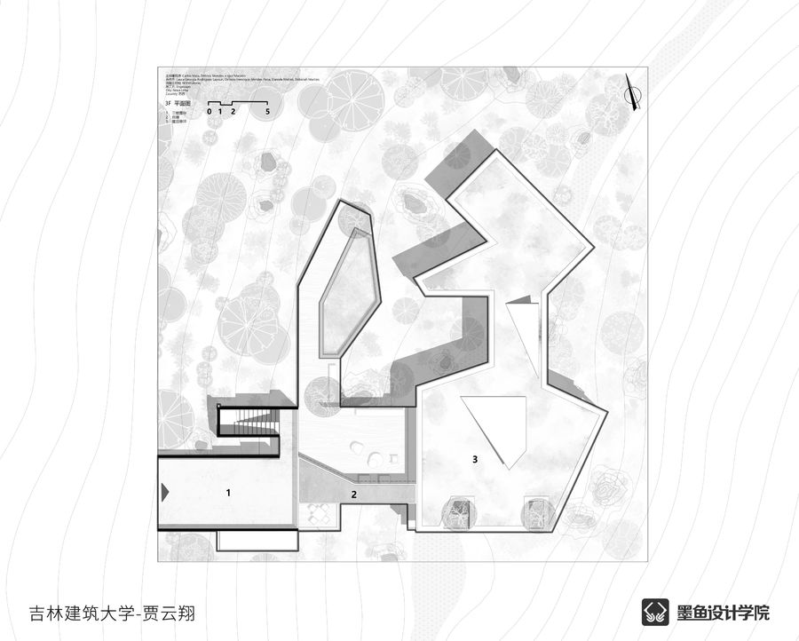 墨鱼设计学院 | 学院作品 |平面图