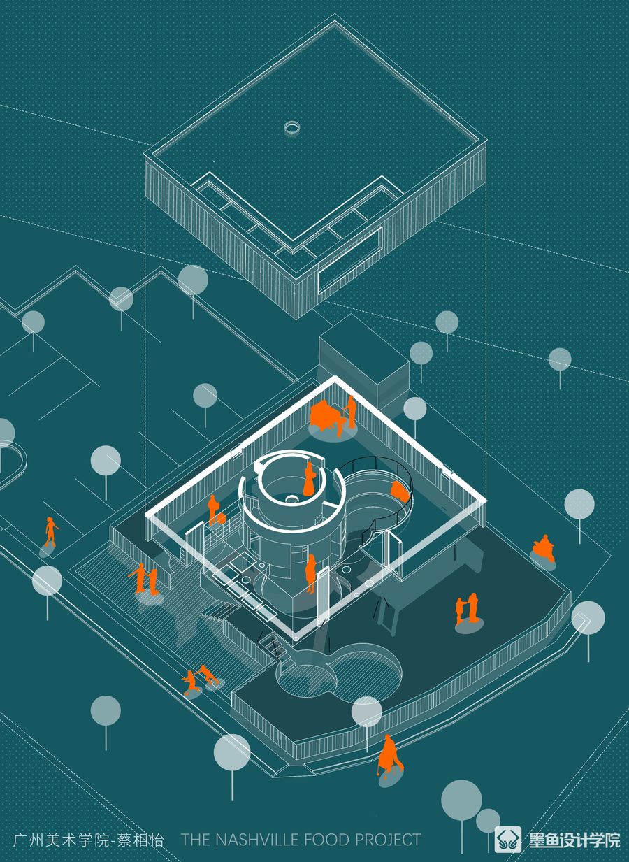 墨鱼设计学院 | 学员作品 | 爆炸图