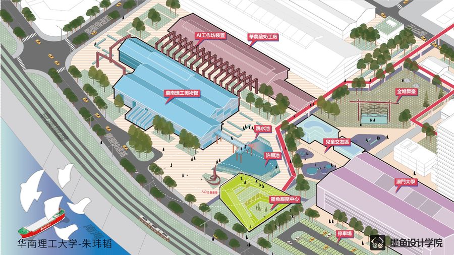 墨鱼设计学院 | 学员作品 | 规划设计 | 空间分析