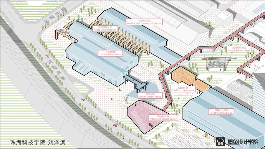 墨鱼设计学院 | 学员作品 | 规划设计 | 空间分析