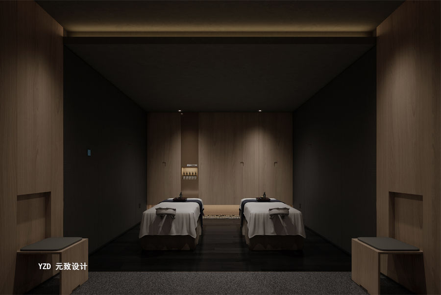 水療會(huì)所設(shè)計(jì)|棲庭SPA，自然的療愈