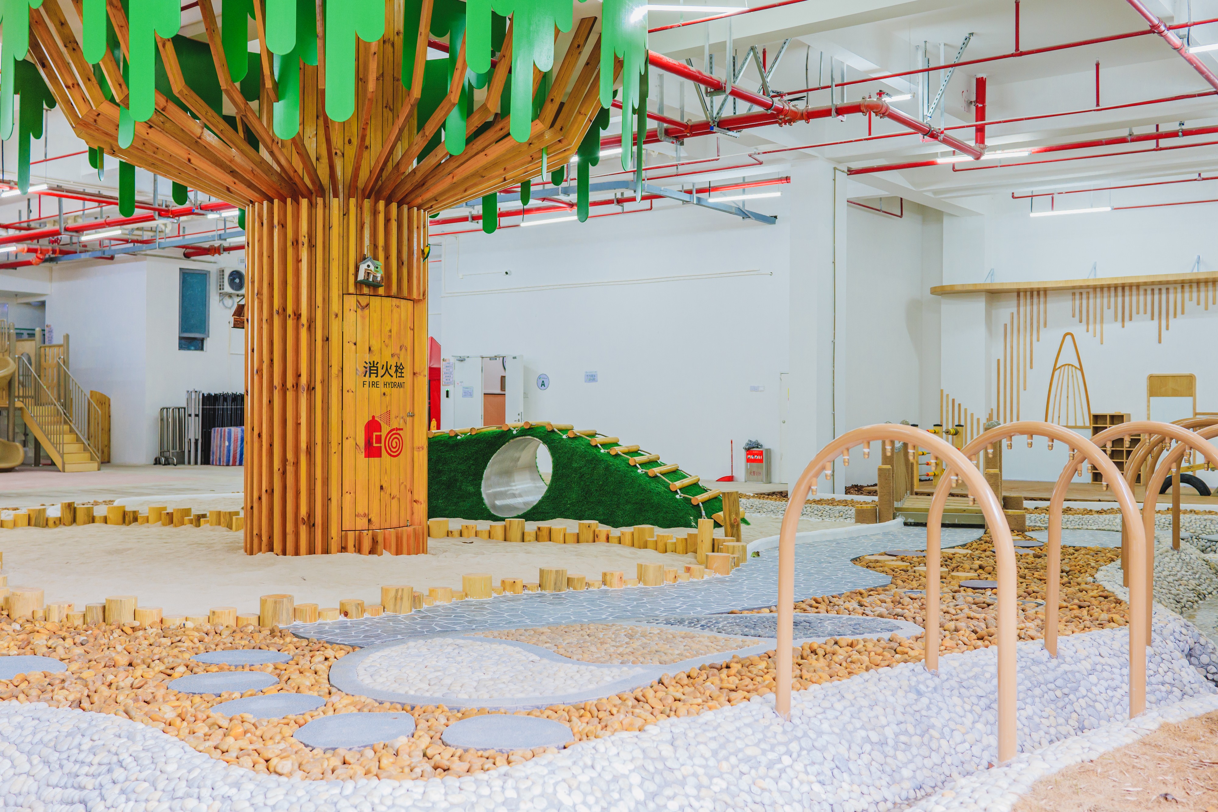 “小而美”的幼儿园无动力游乐设计，深圳市福田区天健天骄幼儿园